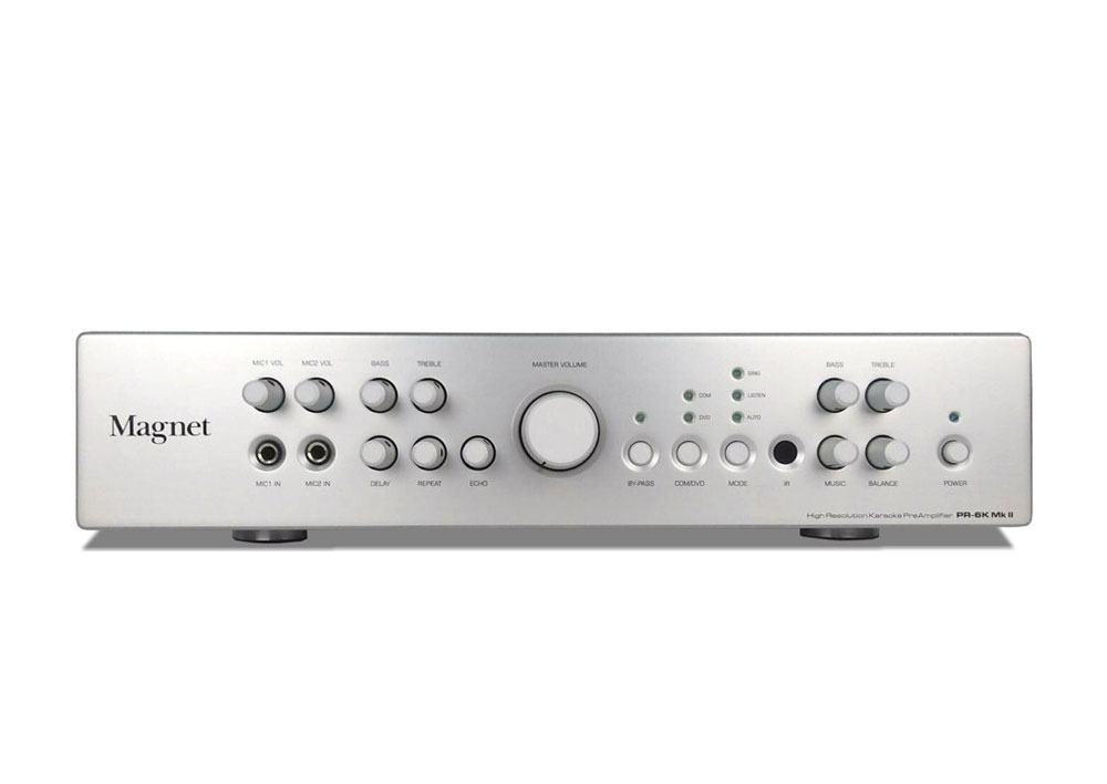 PR-6K MK II (SILVER) 
Karaoke Preamplifer/ไม่มีรีโมท