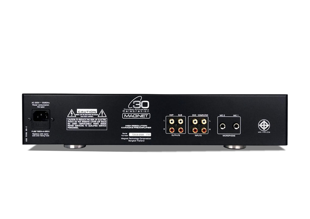 PR-6K MK II (SILVER) 
Karaoke Preamplifer/ไม่มีรีโมท