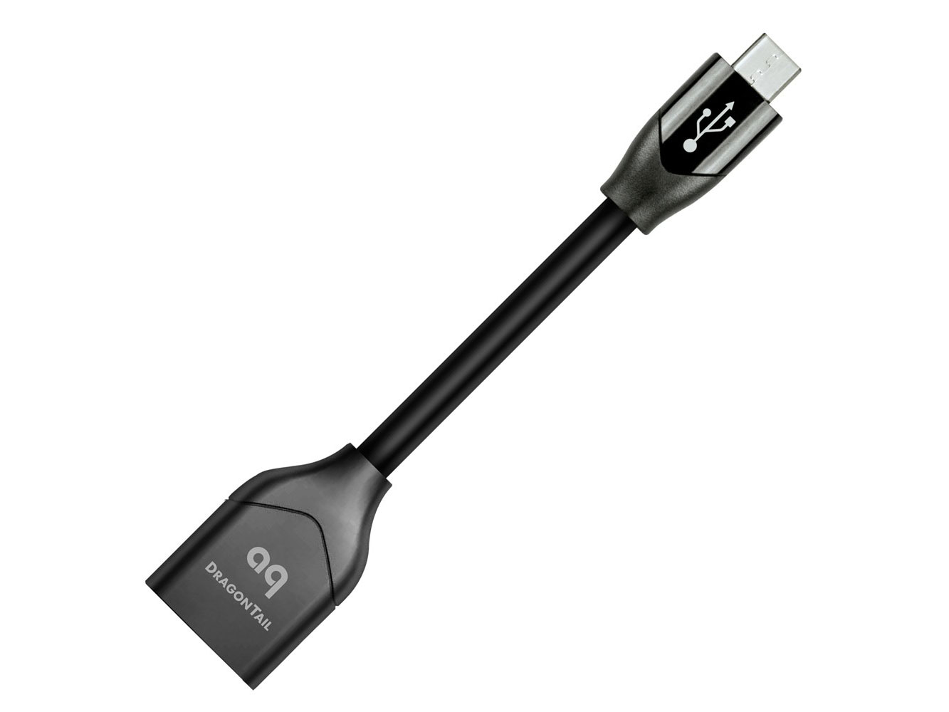 DragonTail Carbon USB Adaptor 
for Android micro USB (M) To USB A (F)