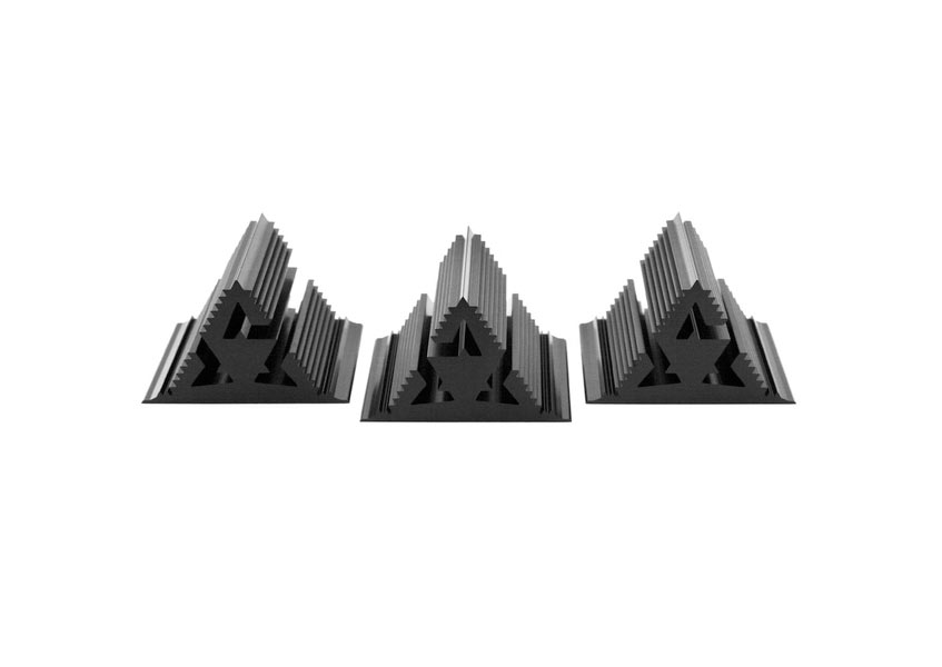 Cold Ray Fractal 7 Black
Set of 3