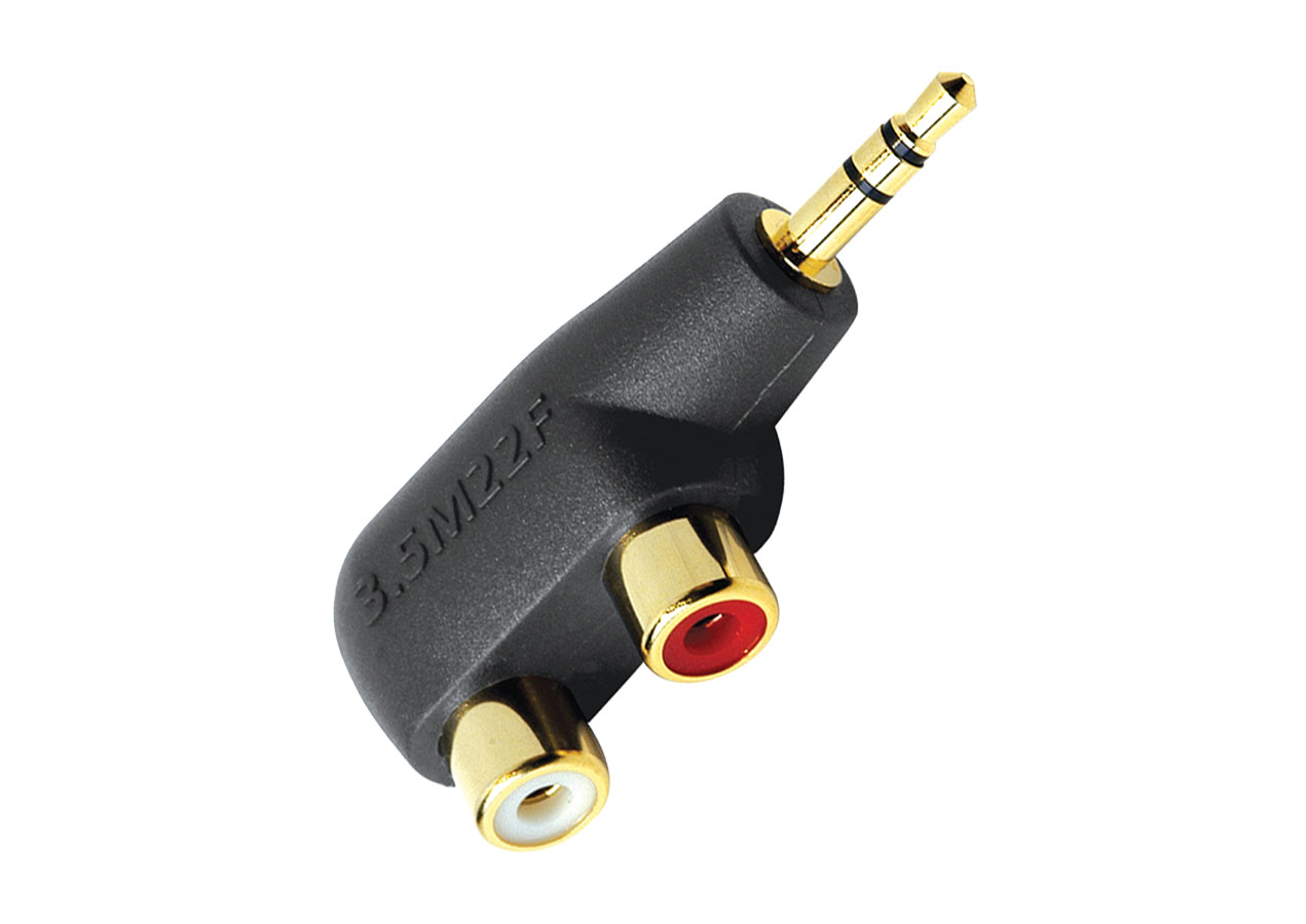 Hard Mini RCA Adaptor