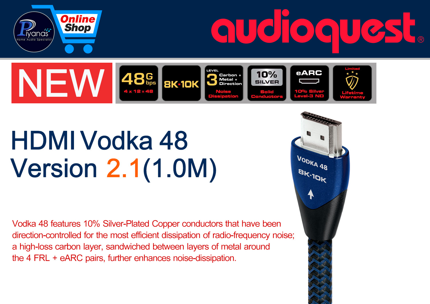 HDMI-Vodka 48 Version 2.1 (1.0M)