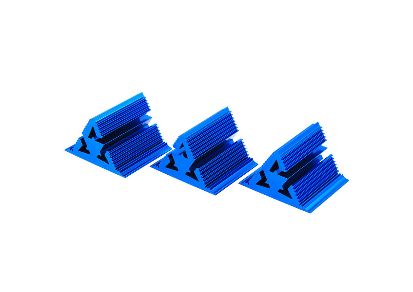 Cold Ray Fractal 7 Blue
Set of 3