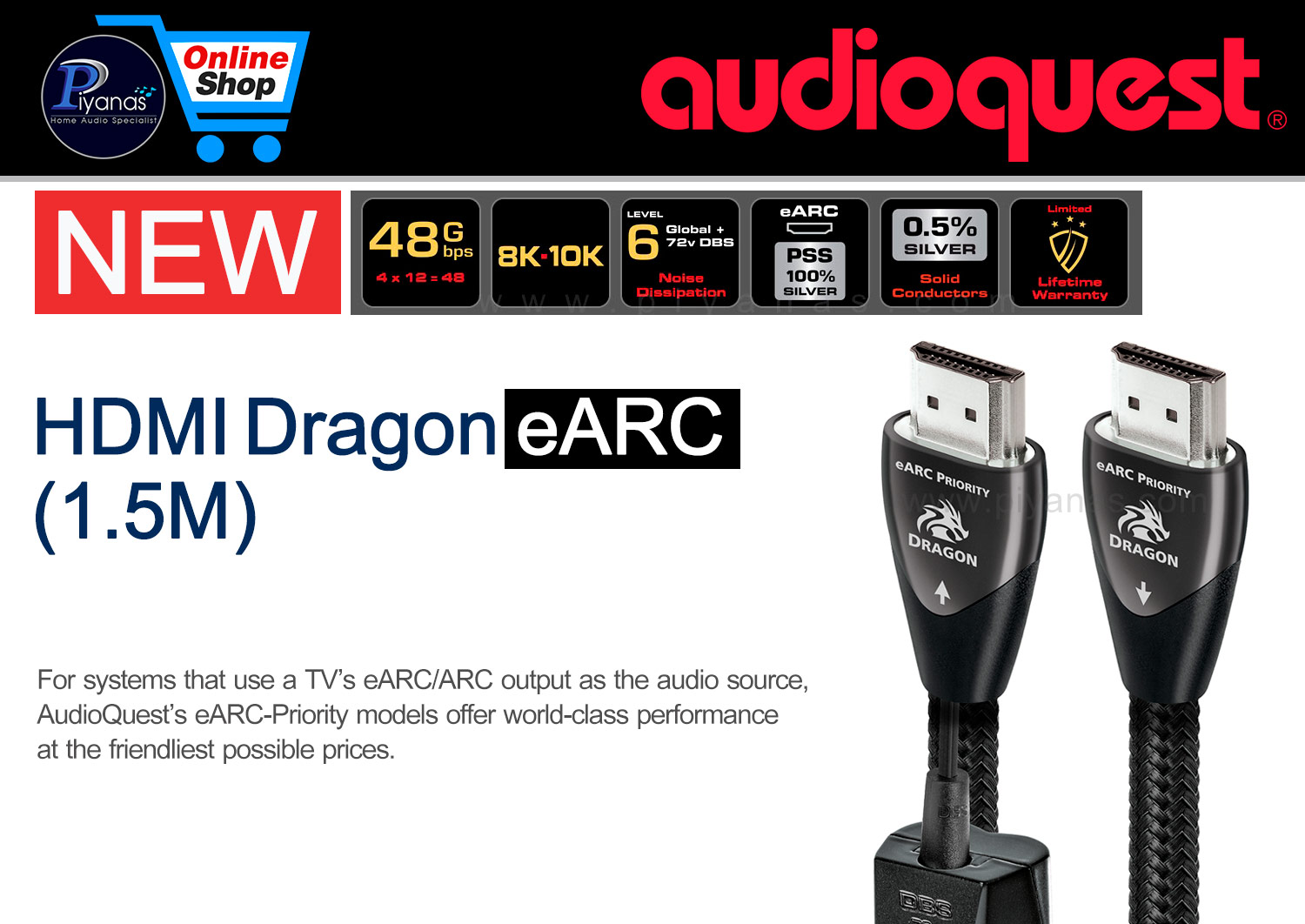 HDMI-Dragon eARC (1.5M)