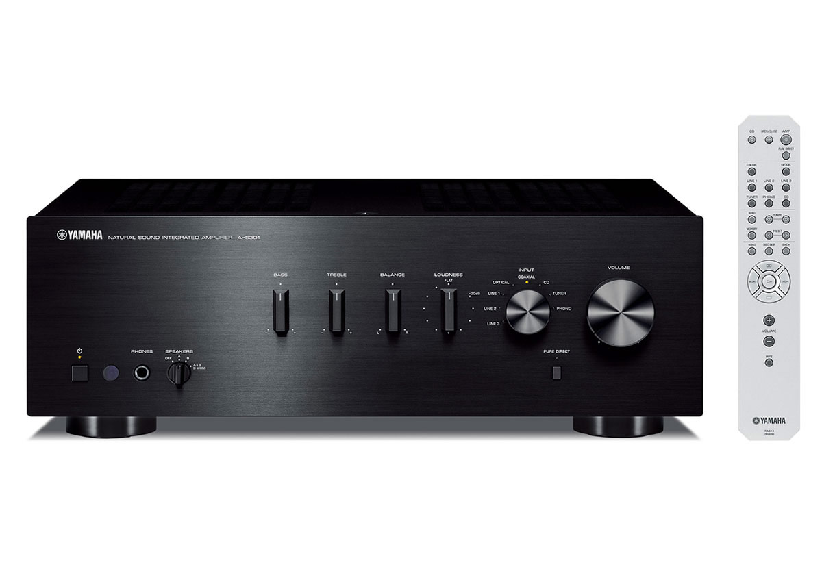 A-S301 + 
ELAC B-6.2 (Black)