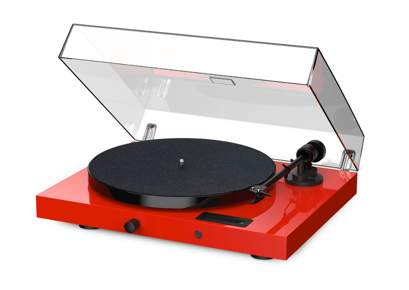 Jukebox E1 (Red)
(พร้อมหัวเข็ม Ortofon รุ่น OM5E)