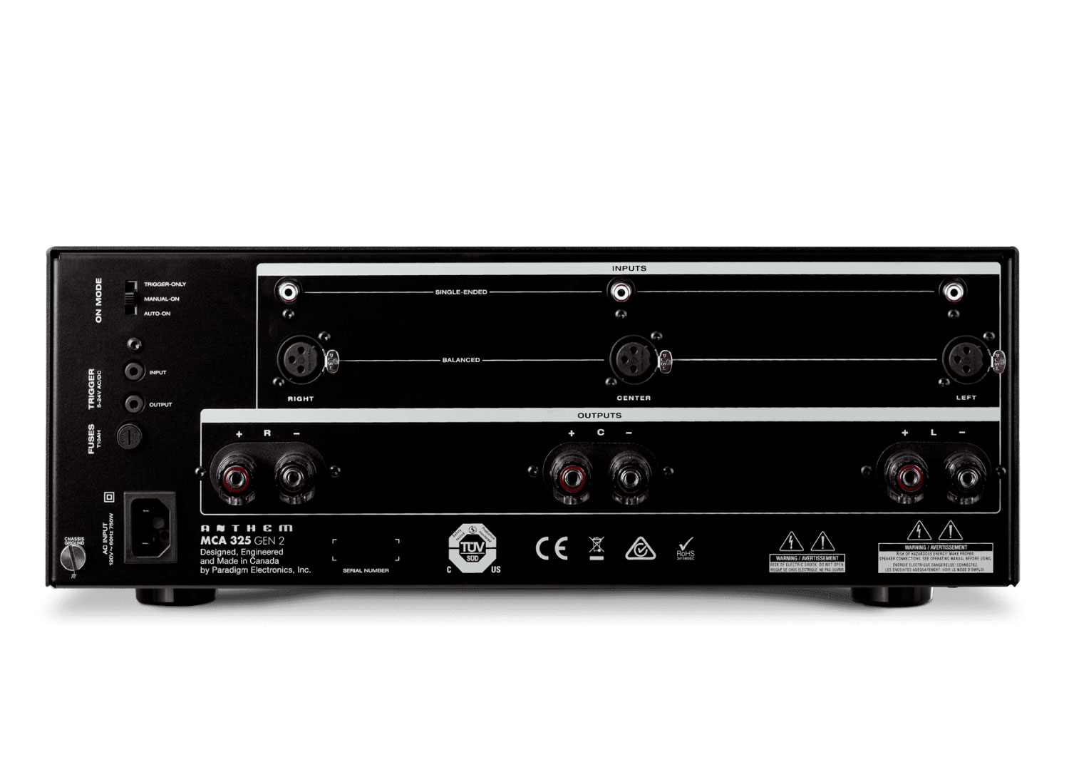 MCA-325 GEN2 (Black)