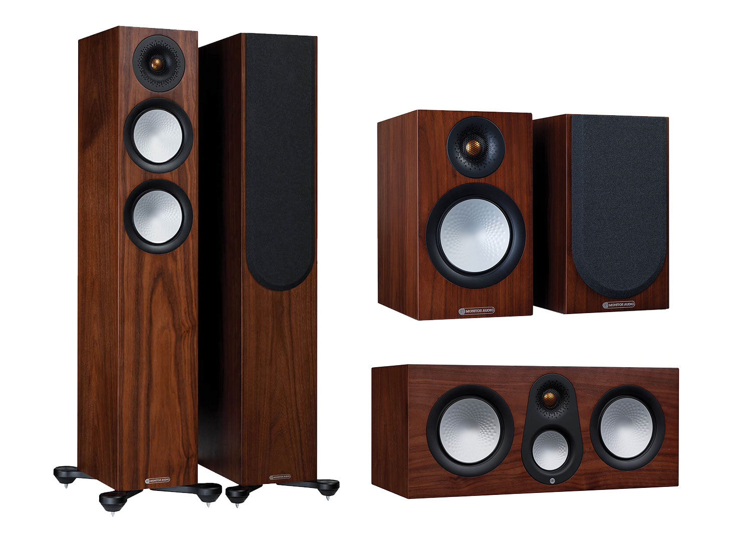 DRX-3.4 - Monitor Audio
Silver-200/50/C250 (Walnut)