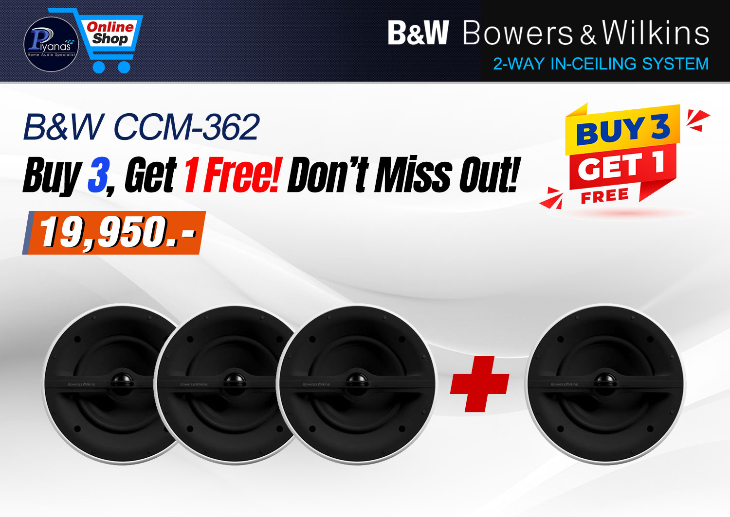 CCM-362 
Buy 3-Get 1 Free